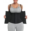 CharmX Waist Trainer for Women Corset Vest Body Shaper Cincher Trimmer Tank Top Sport Girdle with Steel Bones