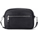CharmX Genuine Leather Crossbody Bags for Women Small Camera Purses with Built in RFID Wallet Woman Shoulder Bag Handbags