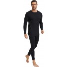 CharmX Men Heavyweight Cottony Polyester Thermal Underwear Base Layer Long Johns Blended Fleece Lined Set for Cold Weather