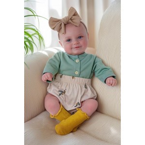 CharmX 20Inch Cute Soft Vinyl Realistic-Newborn Baby Doll Poseable Real Life Lifelike Baby Dolls w/Doll Accessories for 3+ Year Old Girls